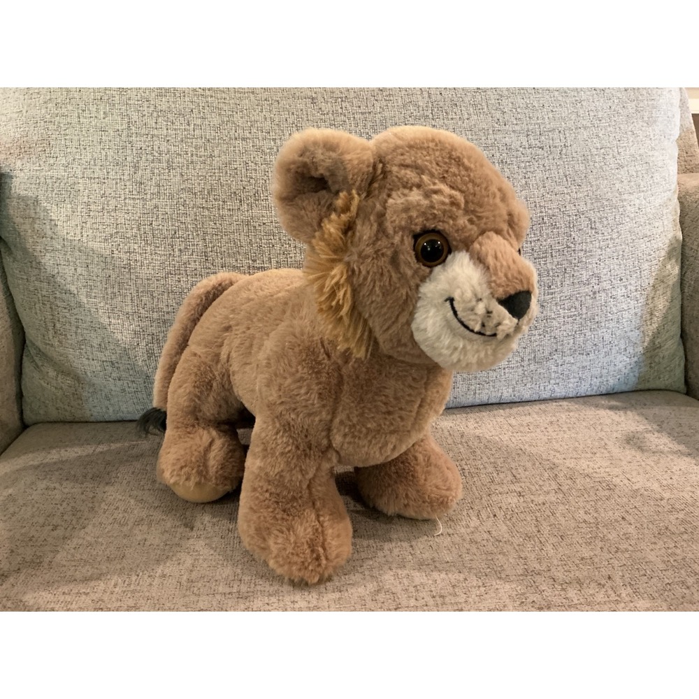 Build-A-Bear Disney The Lion King Simba Plush Tan Lion Cub Stuffed Animal 12in
